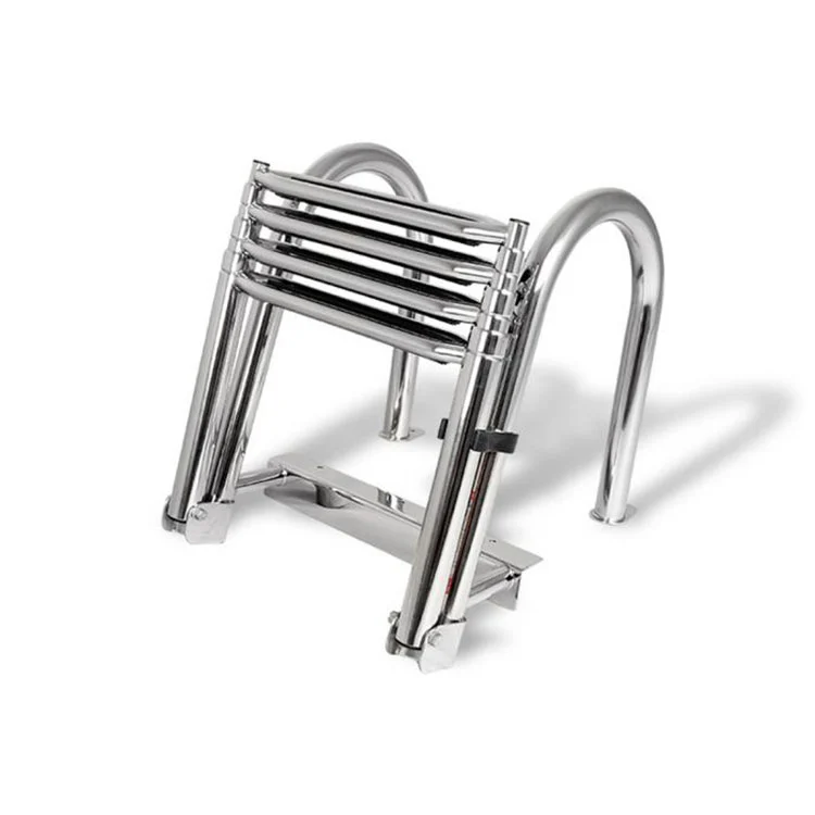 ডুয়েল টিউব টেলিস্কোপিক মই